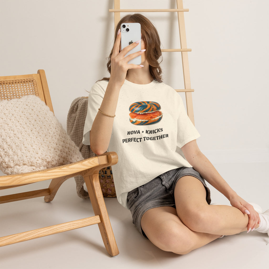 Nova Knicks Tee | New York Basketball Bagel T-Shirt
