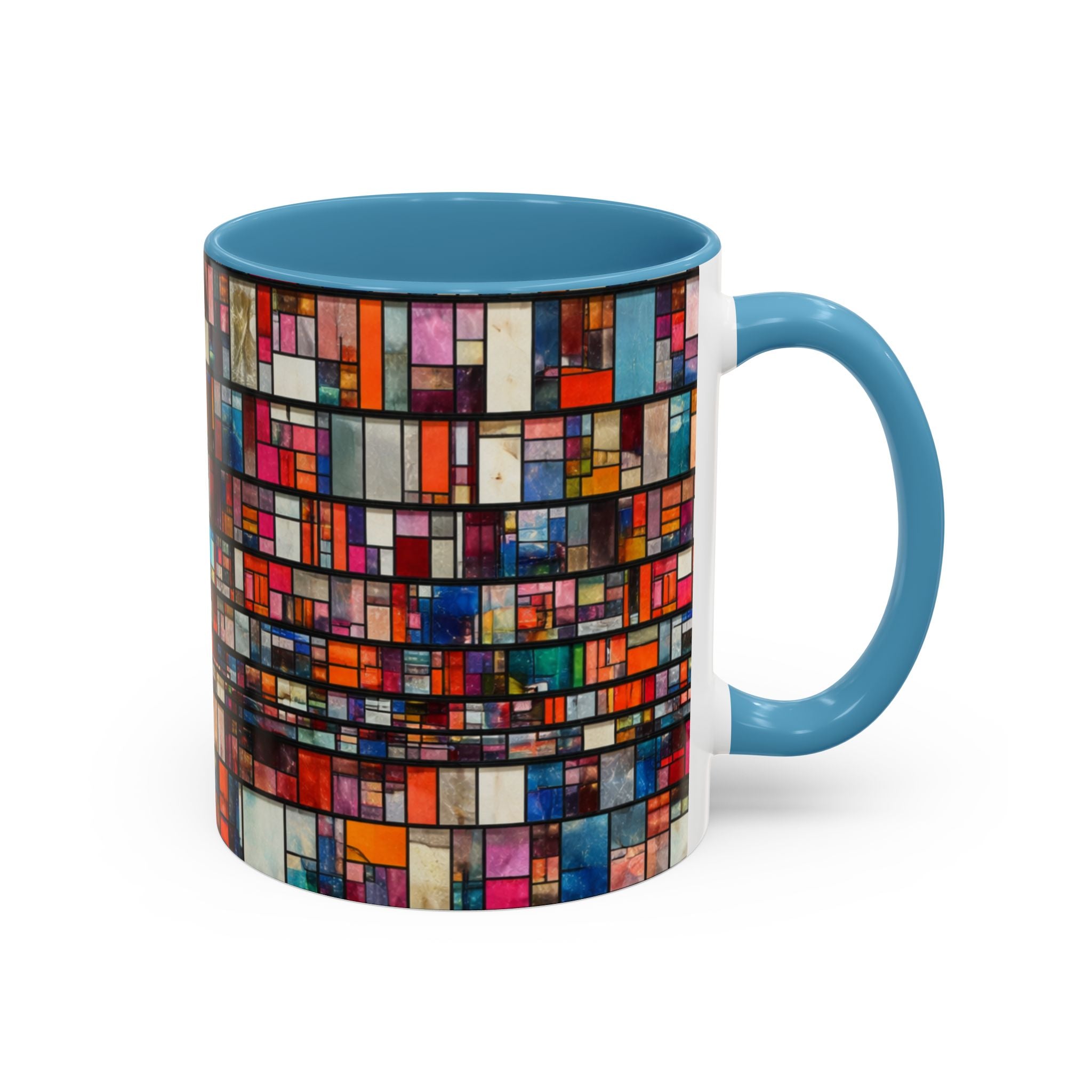 DUMBO Brooklyn Mosaic Water Tower Accent Coffee Mug 11oz