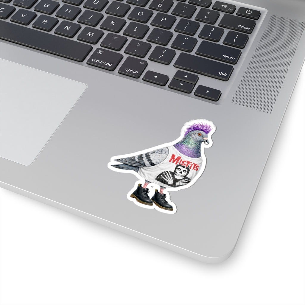 East Village NYC Pigeon 3" x 3" Sticker