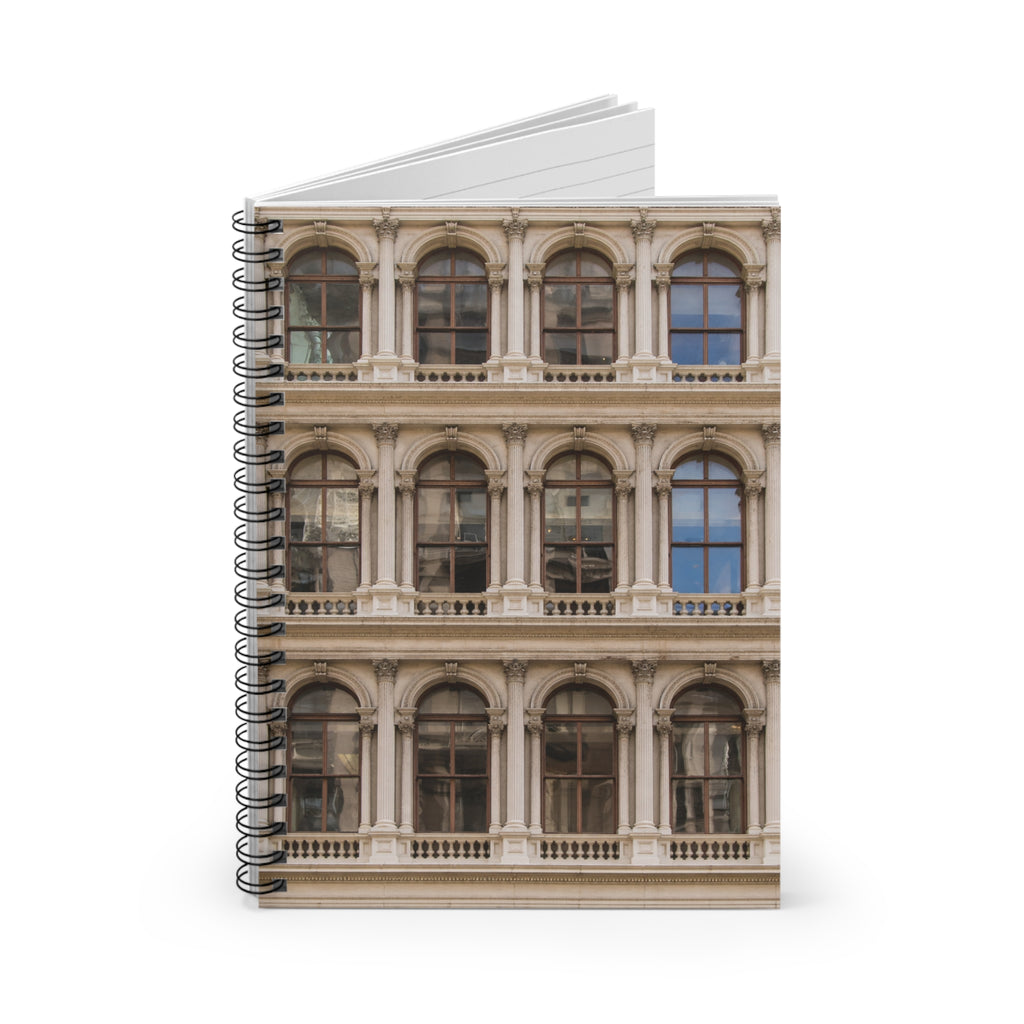 SoHo Cast Iron Building Spiral Journal NYC Architecture Notebook