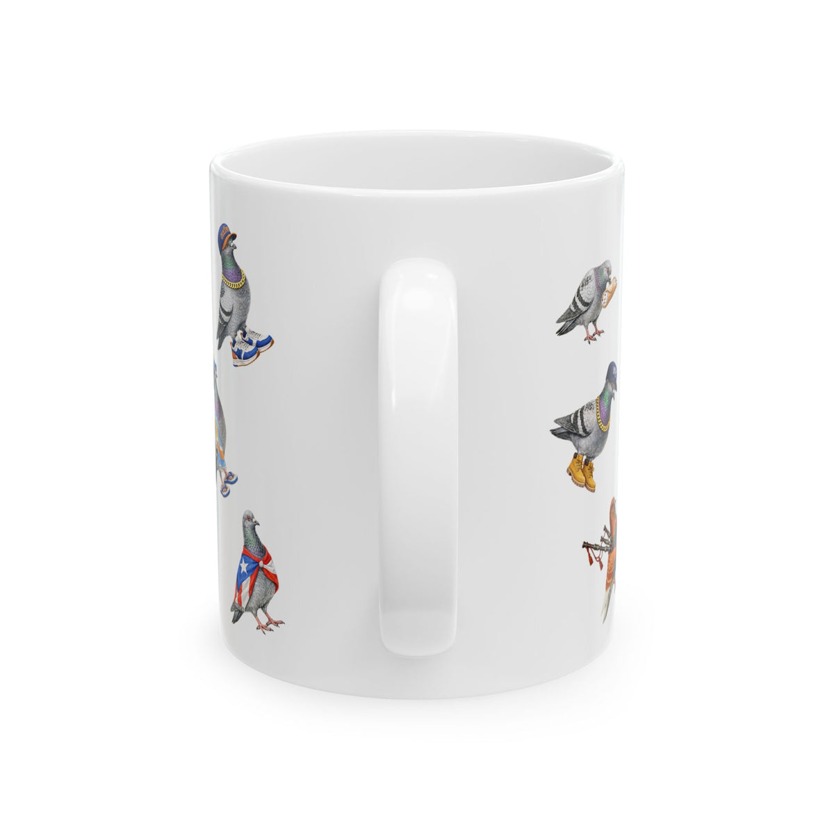 Pigeons of New York Mug | NYC Pigeon Bird Lovers Coffee Cup