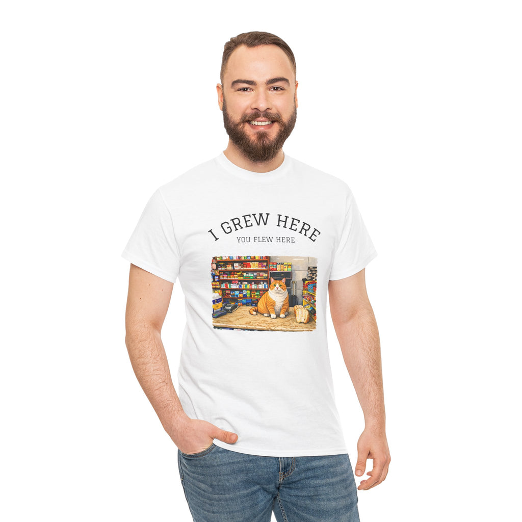 Bodega Cat T-Shirt | I Grew Here You Flew Here NYC Tee