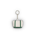 Tote Bag Mini Plush Keychain - Green Canvas Tote Coastal Style Bag Charm