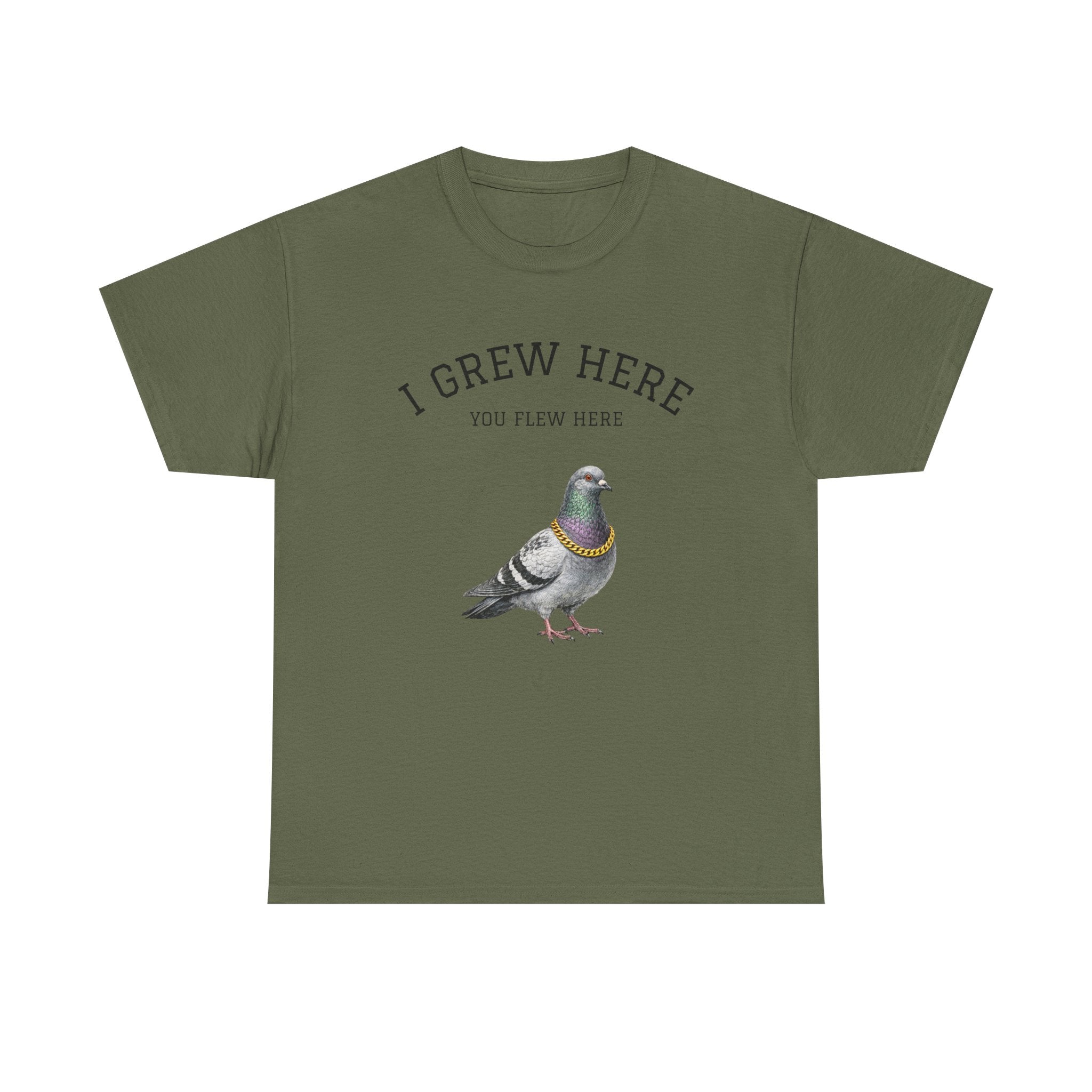 NYC Pigeon T-Shirt | I Grew Here You Grew Here Tee