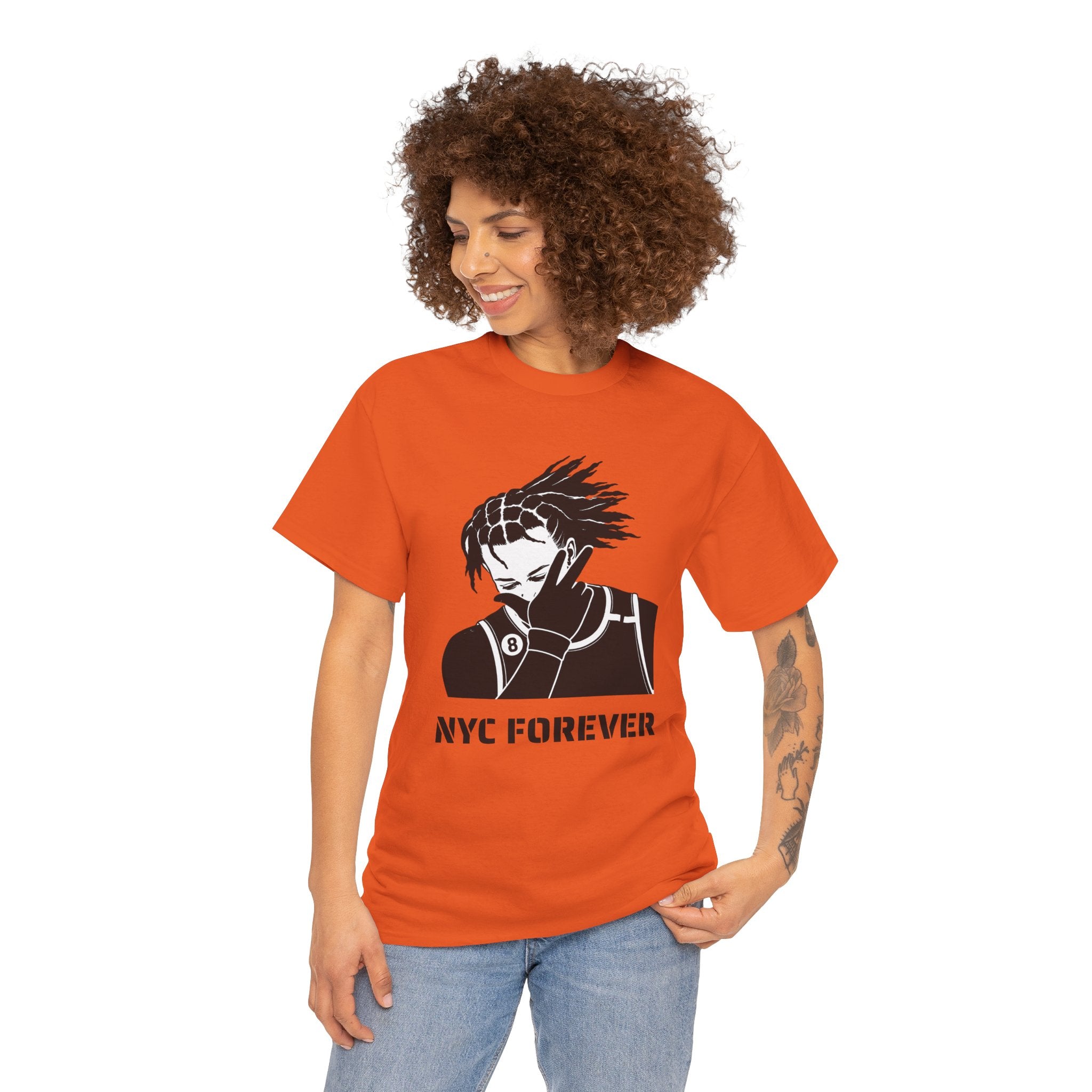 New York Basketball Jalen Brunson Graphic Tee | NYC Forever T-Shirt