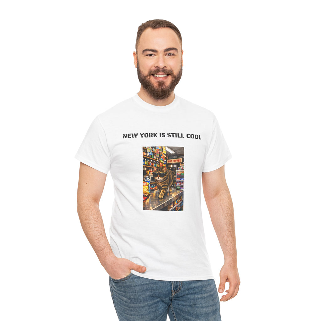 Camiseta New York Is Still Cool - Regalo Gato de Bodega de Nueva York
