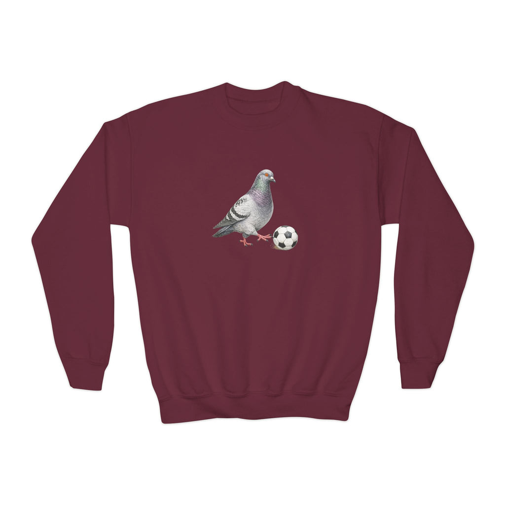 Customizable Corona NYC Pigeon NYC Kids Crewneck Sweatshirt    New York Soccer Player Bird Lover Childrens Sweater