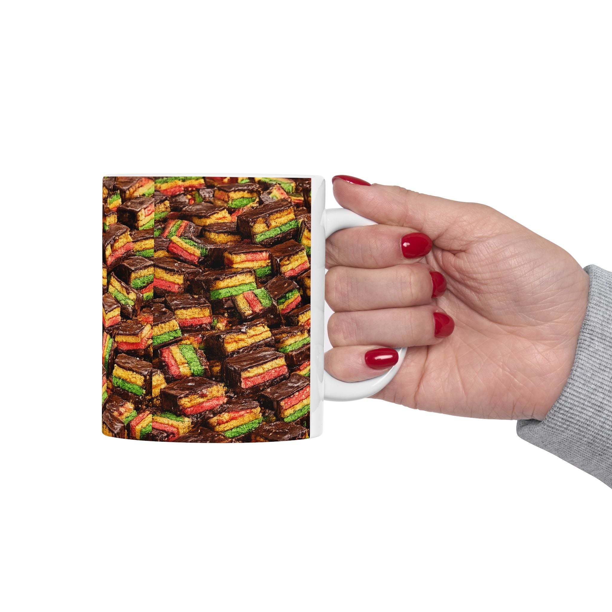 Rainbow Cookie Mug | NYC Breakfast Coffee Tea Ceramic Mug