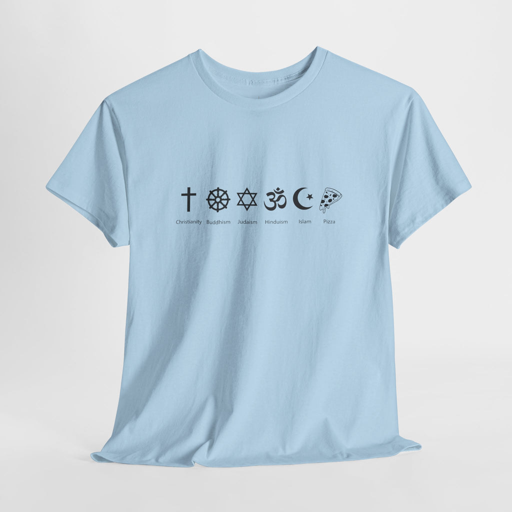 Pizza Is My Religion T-Shirt   I Believe In Pizza Tee