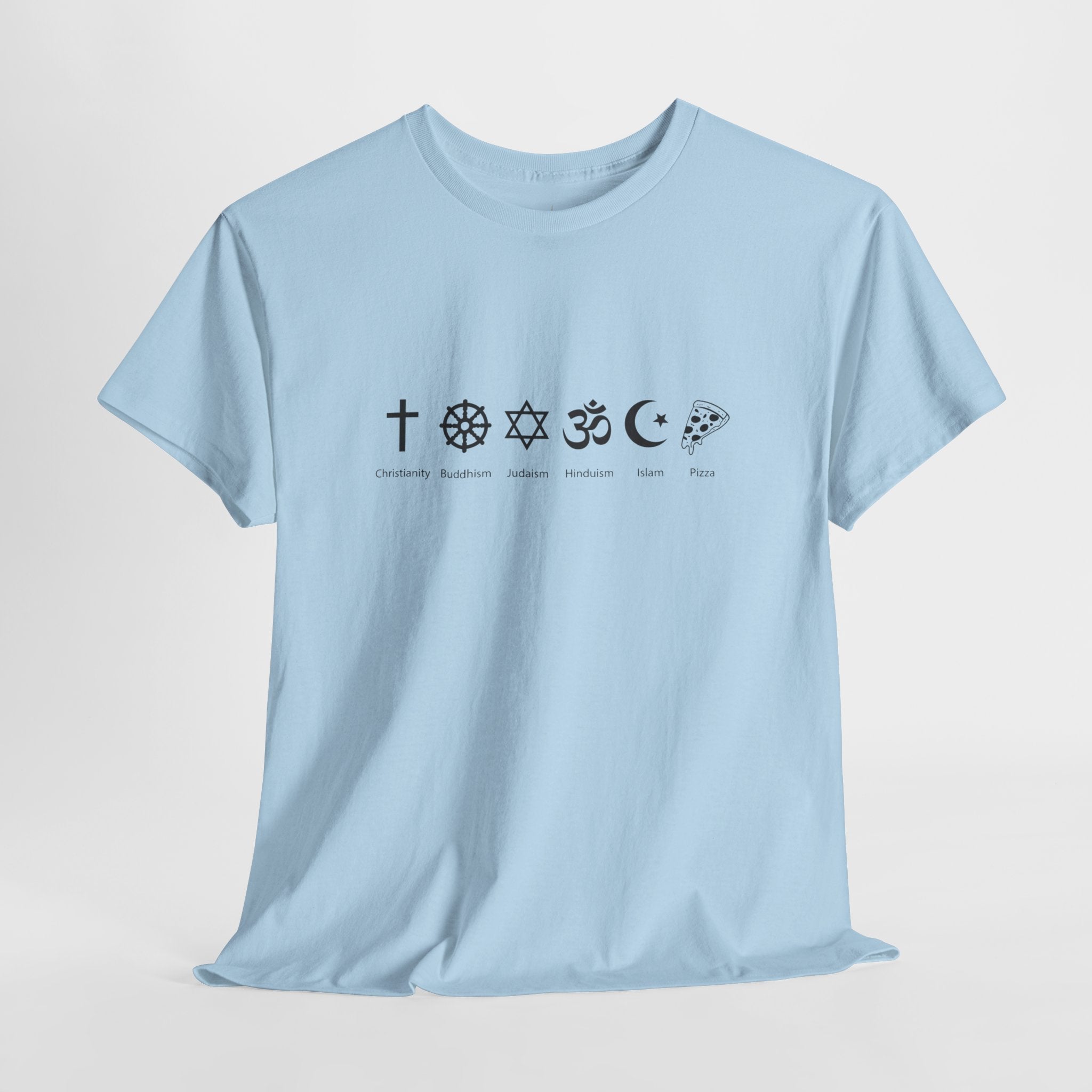 Pizza Is My Religion T-Shirt   I Believe In Pizza Tee