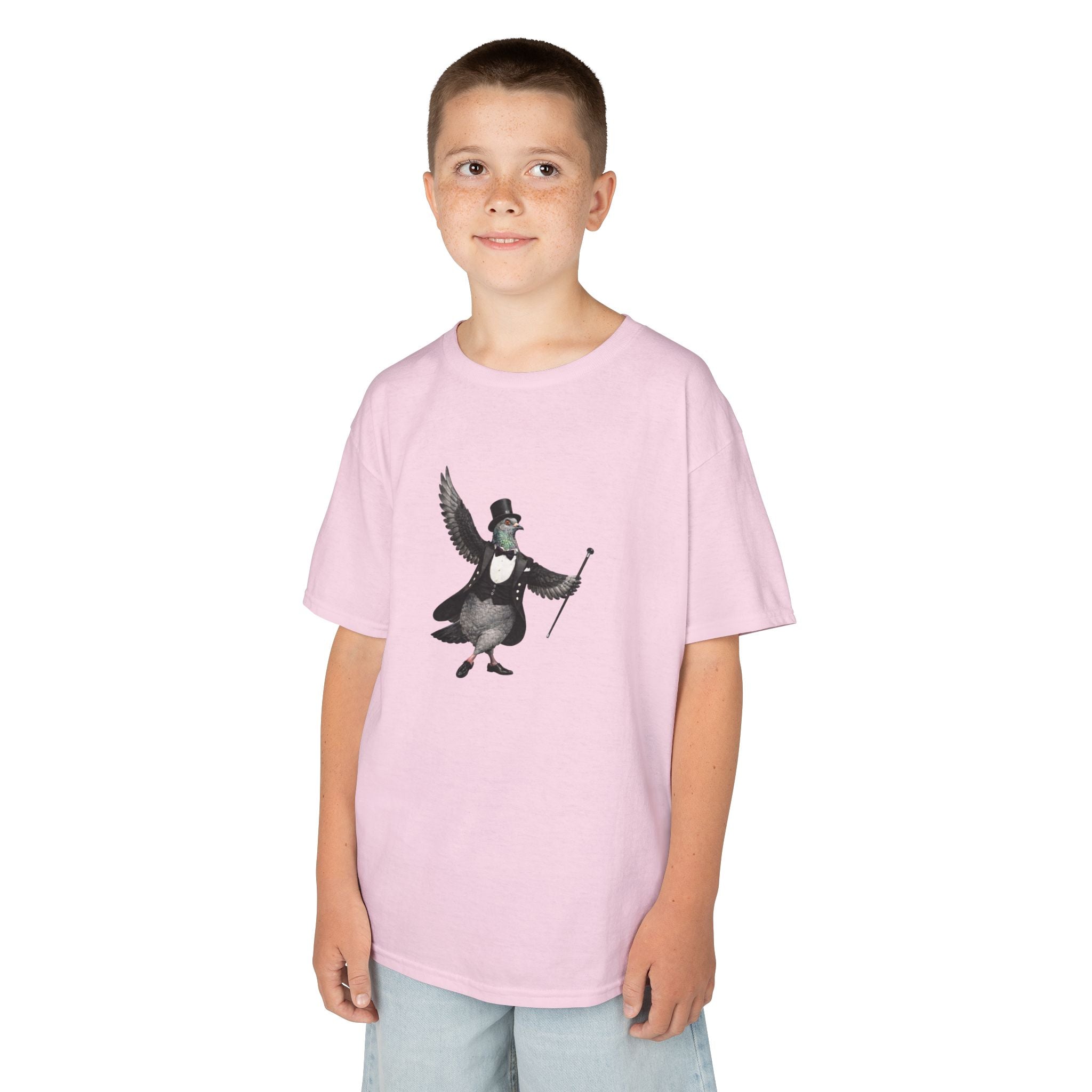 Customizable Broadway NYC Pigeon Theater Kid Tee —  T-Shirt for Children
