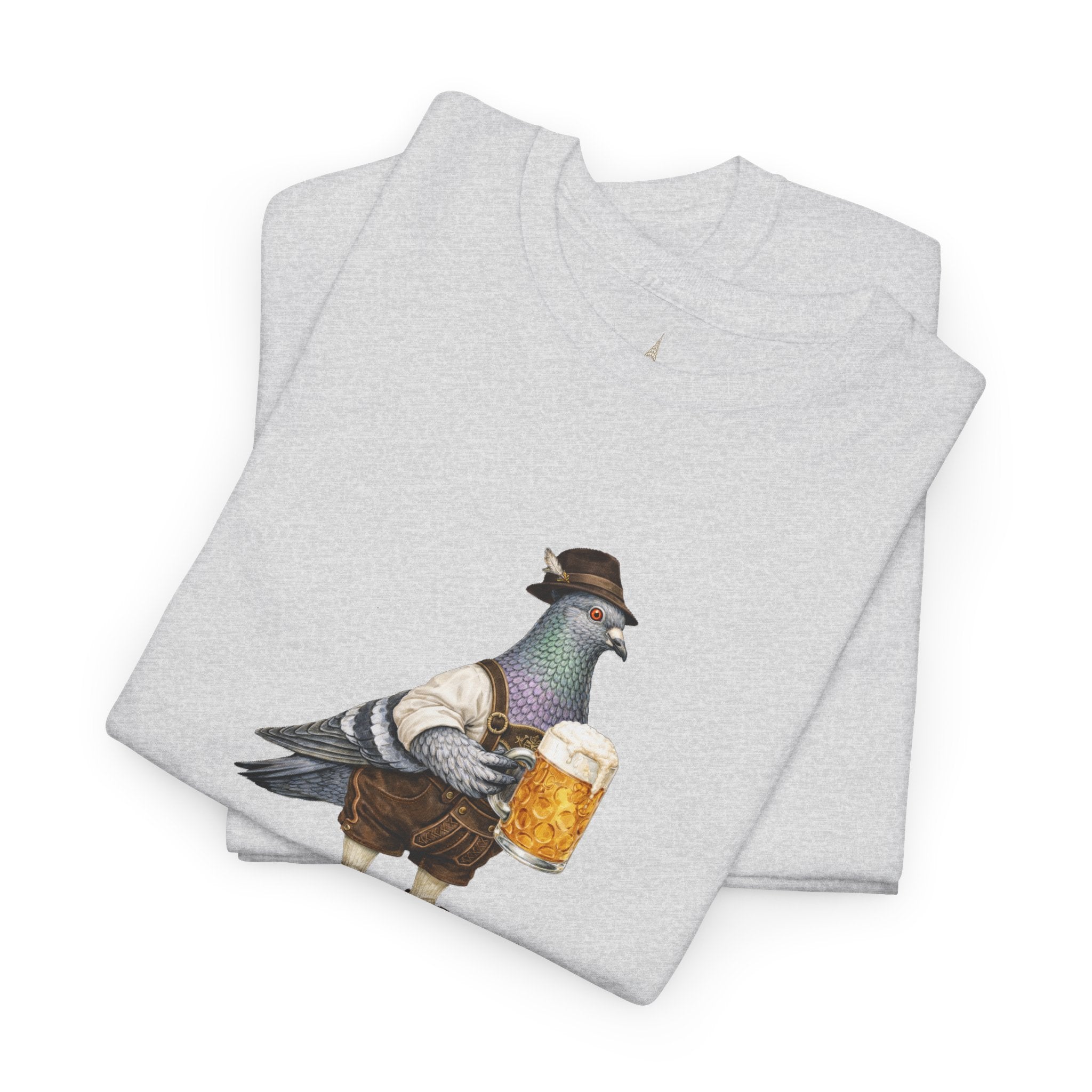 Customizable Yorkville NYC Pigeon T-Shirt | Oktoberfest Beer Garden Tee