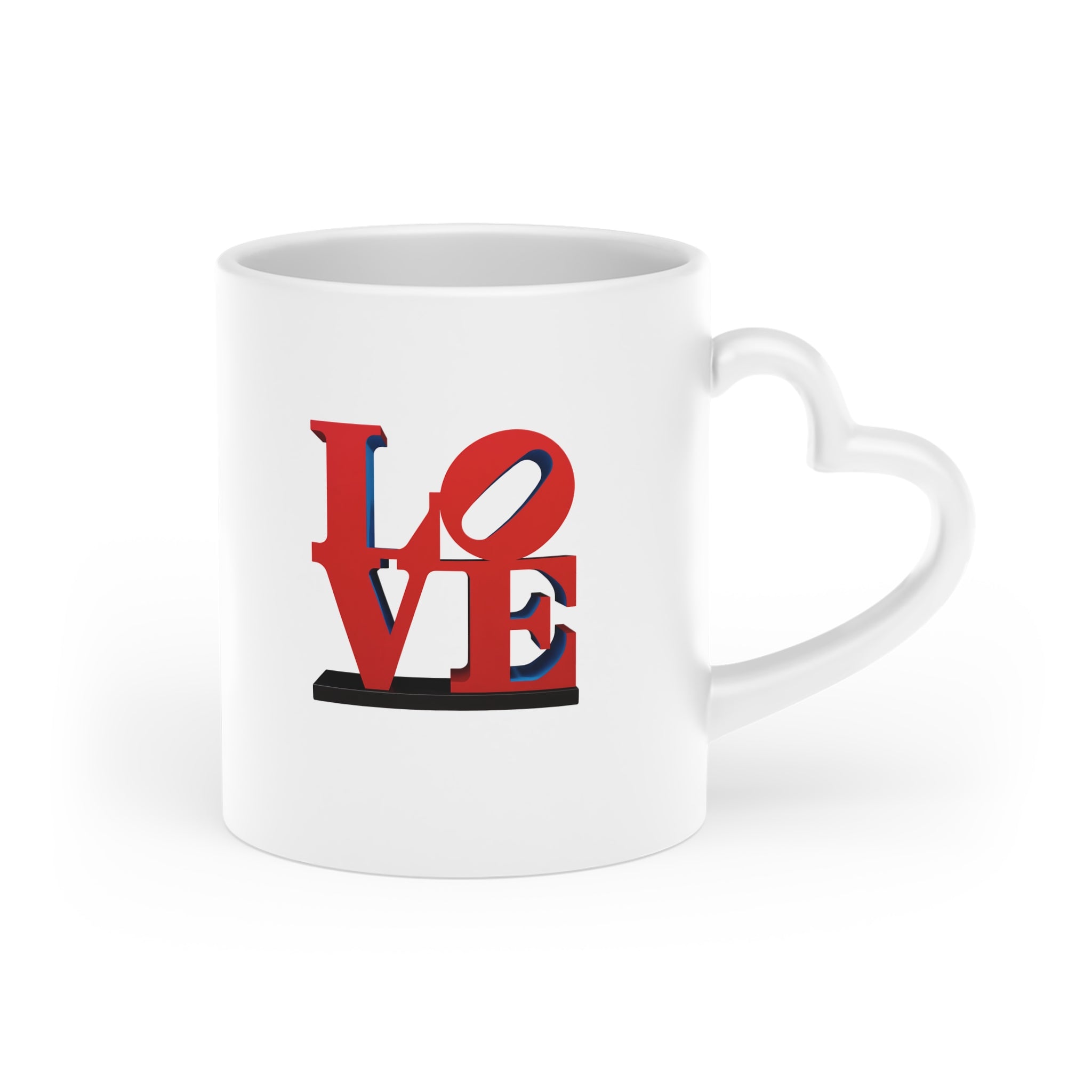 Love Heart Mug | Red Heart Valentine's Day Mug