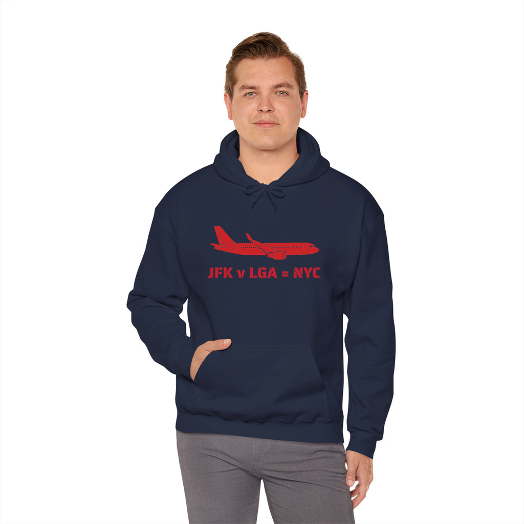 Travel Day Comfy Hoodie  |  NYC Math Hooded Sweatshirt