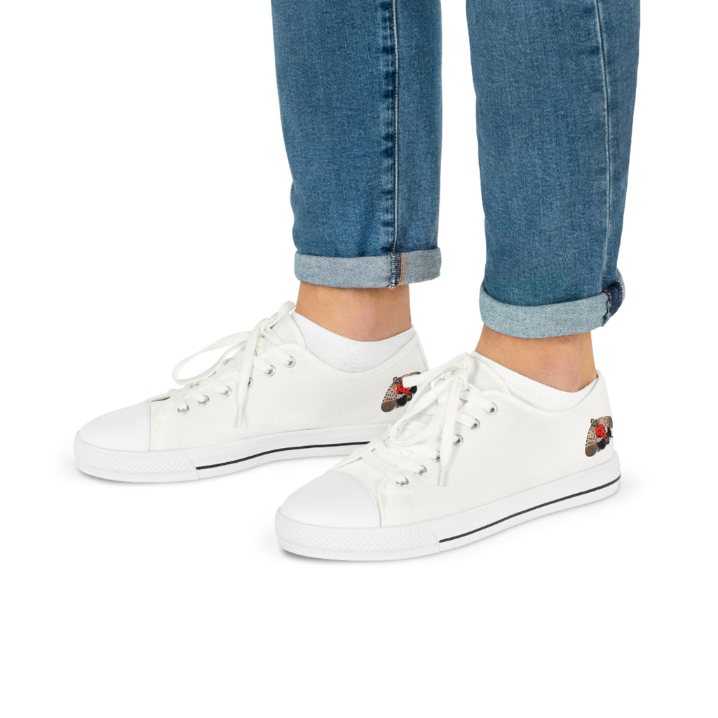 Men’s Spotted Lanternfly Stomper Sneakers — NYC summer Low Top Canvas Sneakers