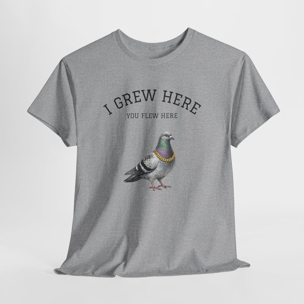NYC Pigeon T-Shirt | I Grew Here You Grew Here Tee