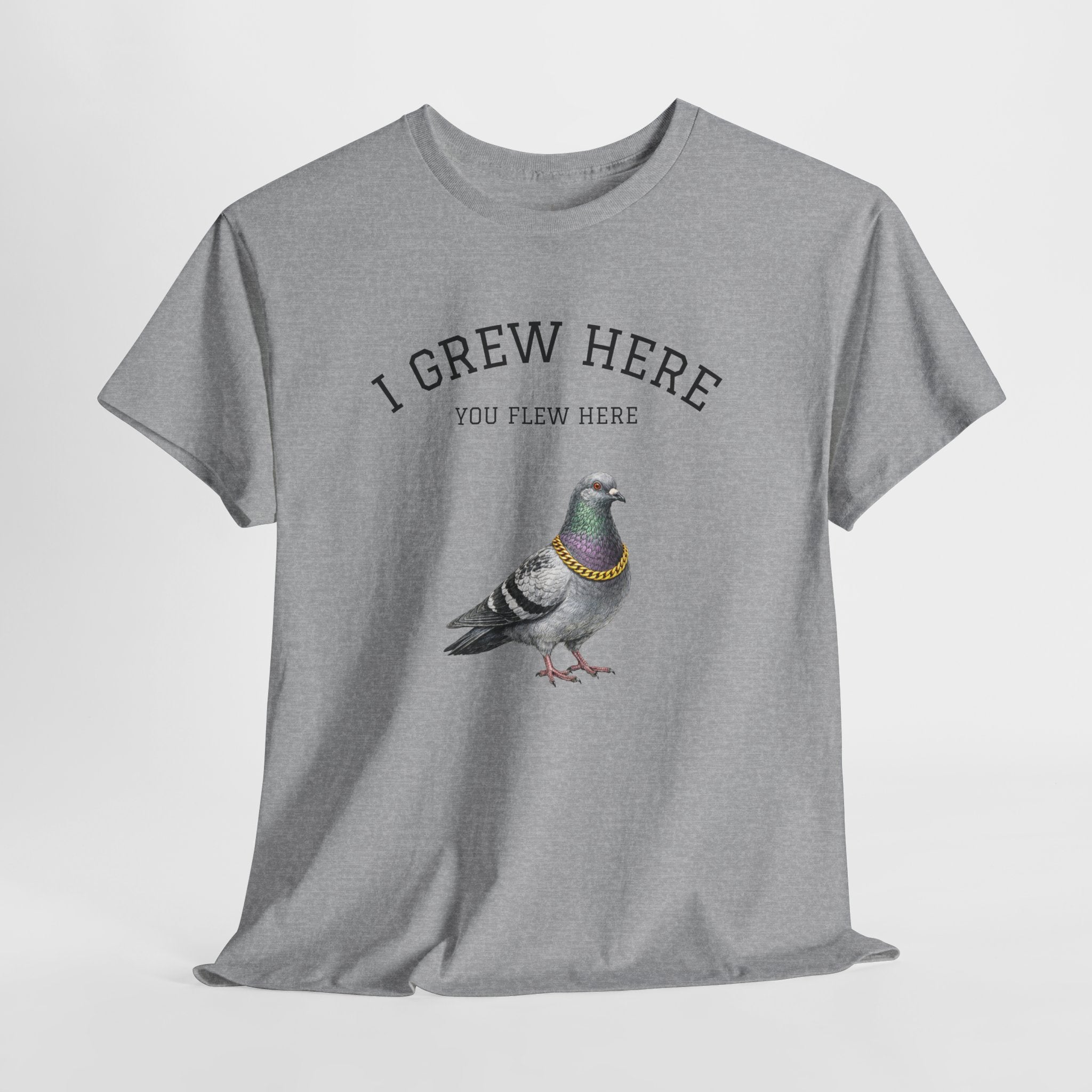 NYC Pigeon T-Shirt | I Grew Here You Grew Here Tee