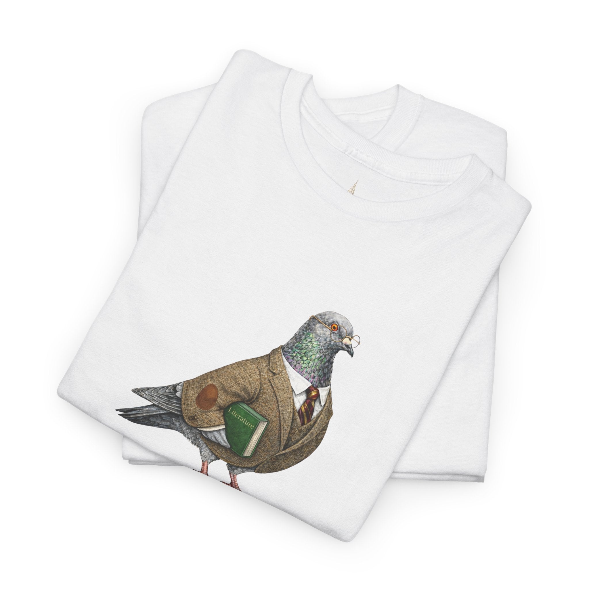 Customizable Morningside Heights NYC Pigeon T-Shirt | University Professor Tee