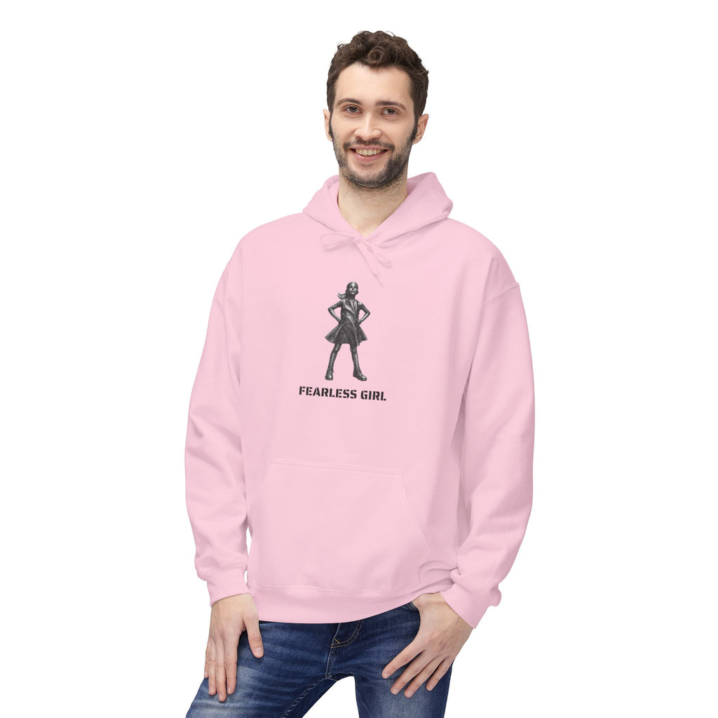 Fearless Girl Hoodie | NYC Empowerment Feminist Hooded Sweatshirt