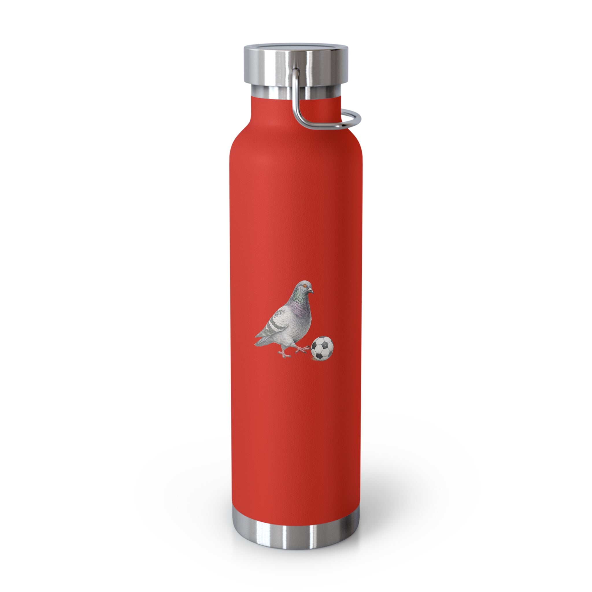 Customizable Corona NYC Pigeon 22oz Water Bottle | New York Soccer Player Copper Vacuum Insulated