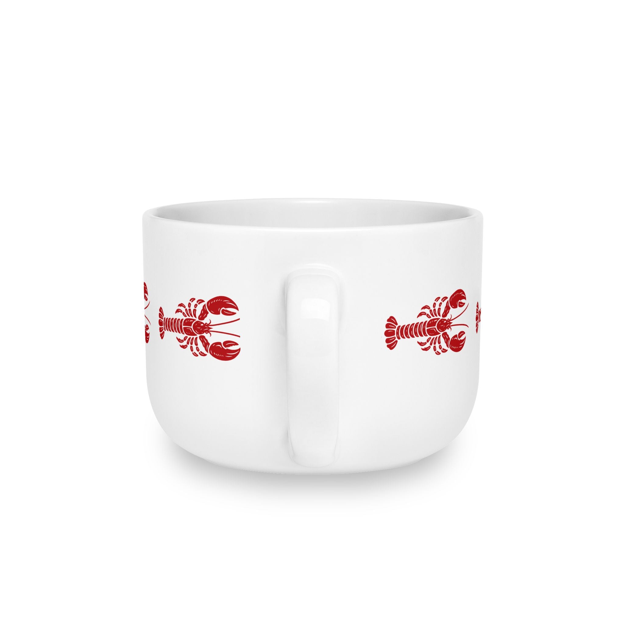 Hamptons Lobster Bisque 25oz Ceramic Soup Bowl