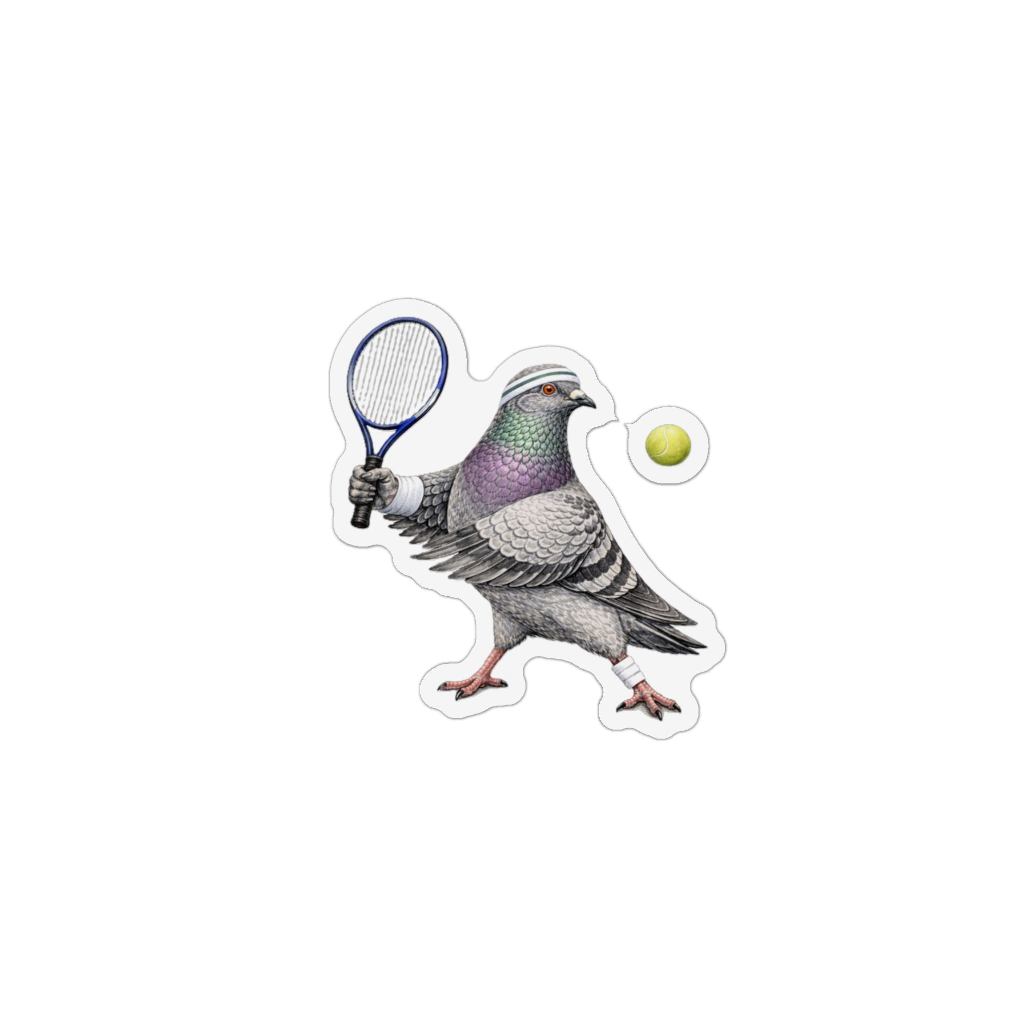 Forest Hills NYC Pigeon Magnet | Tennis Player Bird Lover Fridge Magnet