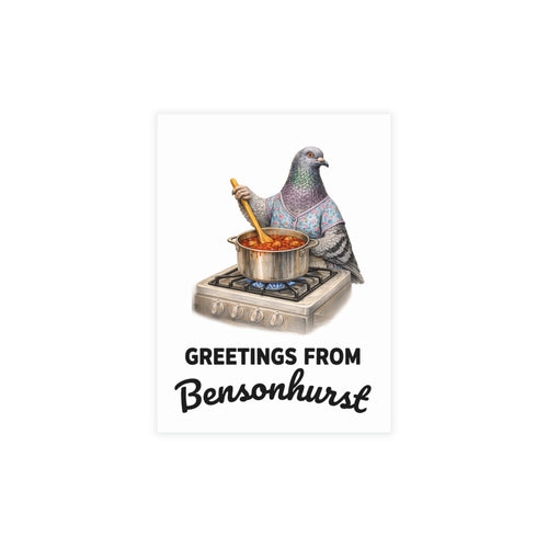 Bensonhurst NYC Pigeon Postcard Bundle (envelopes included)