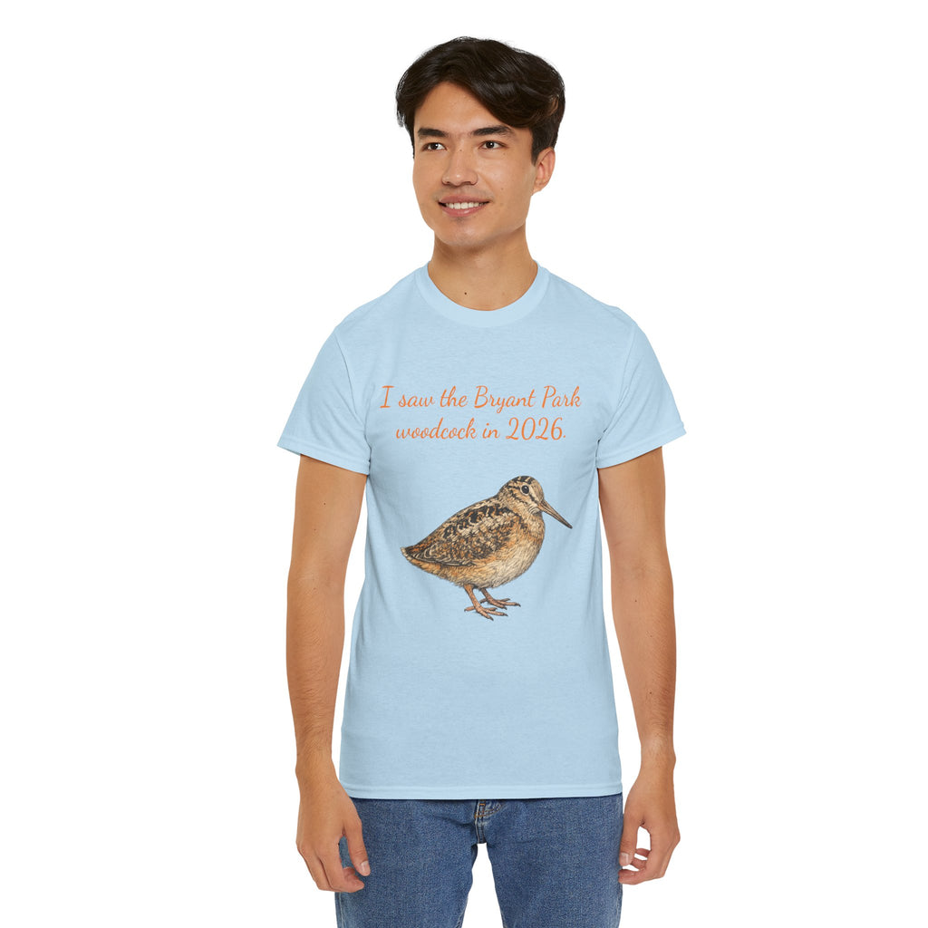 Bryant Park American Woodcock T-Shirt   NYC Gift Tee