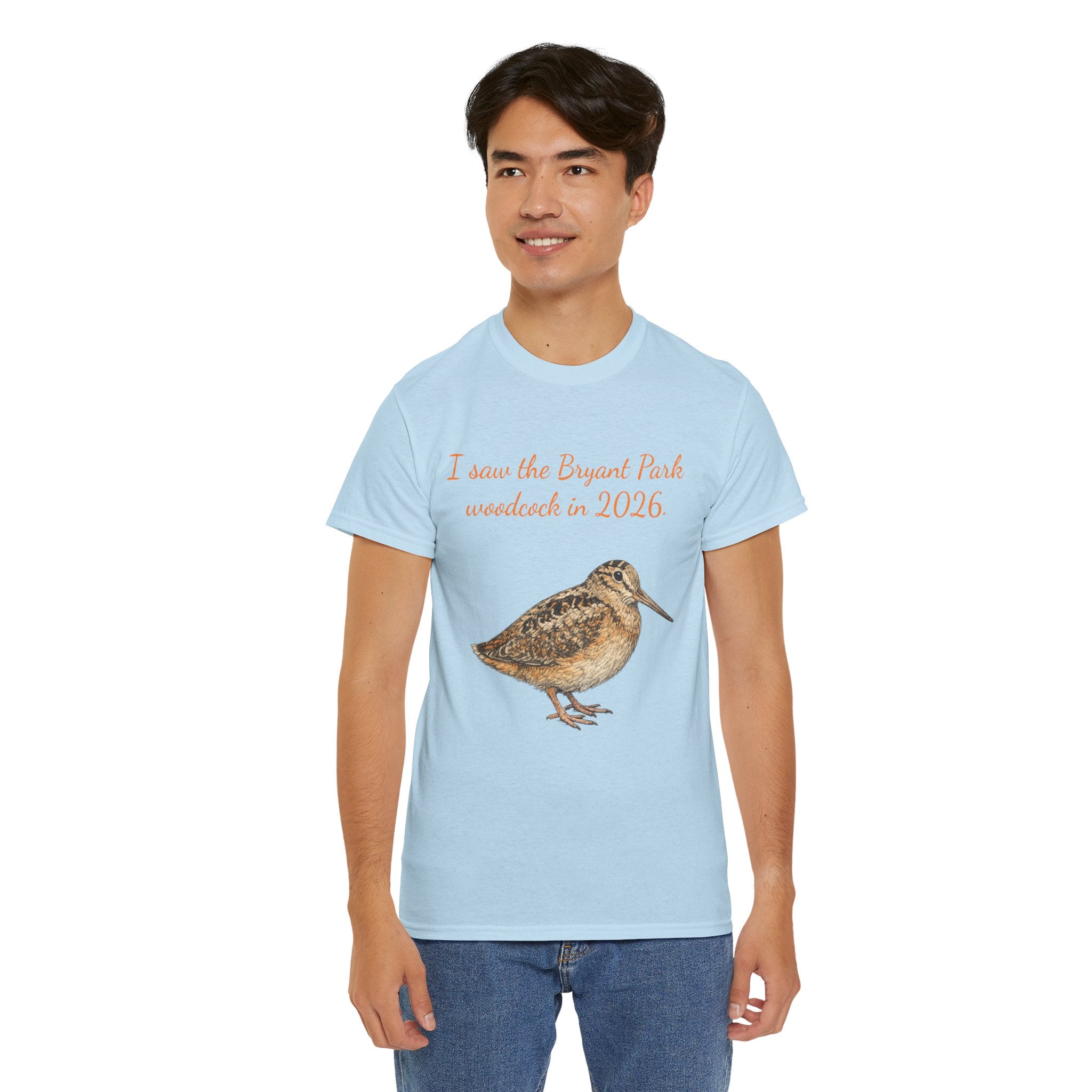 Bryant Park American Woodcock T-Shirt   NYC Gift Tee