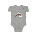 Customizable Canal Street NYC Pigeon Baby Onesie | New Yorker Reveal Infant Bodysuit