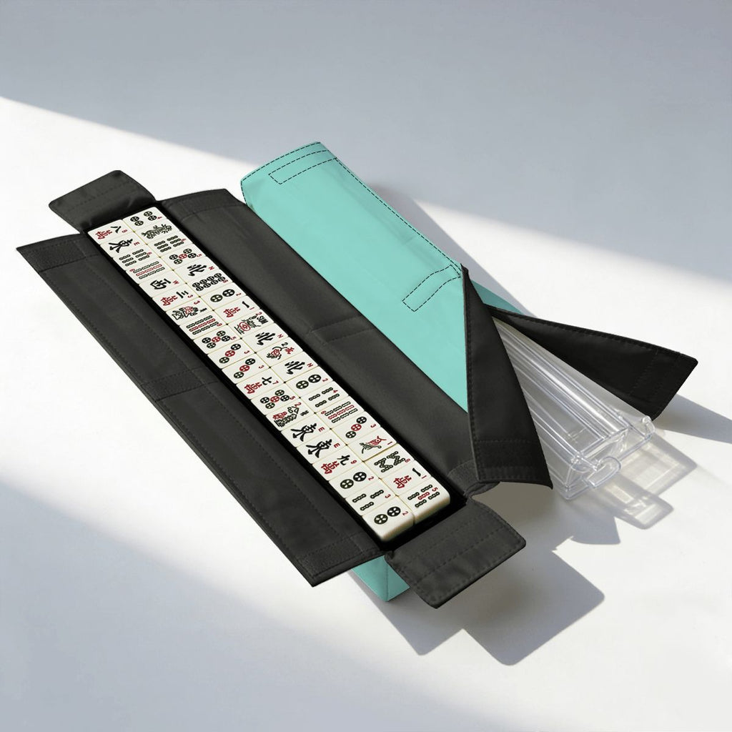 Robin's Egg Blue Mahj Queen Mahjong Bag Set 3 Piece