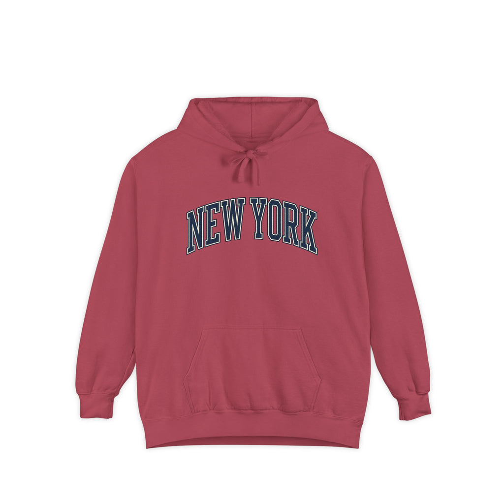 Sudadera con capucha New York — Sudadera con capucha y teñido en prenda