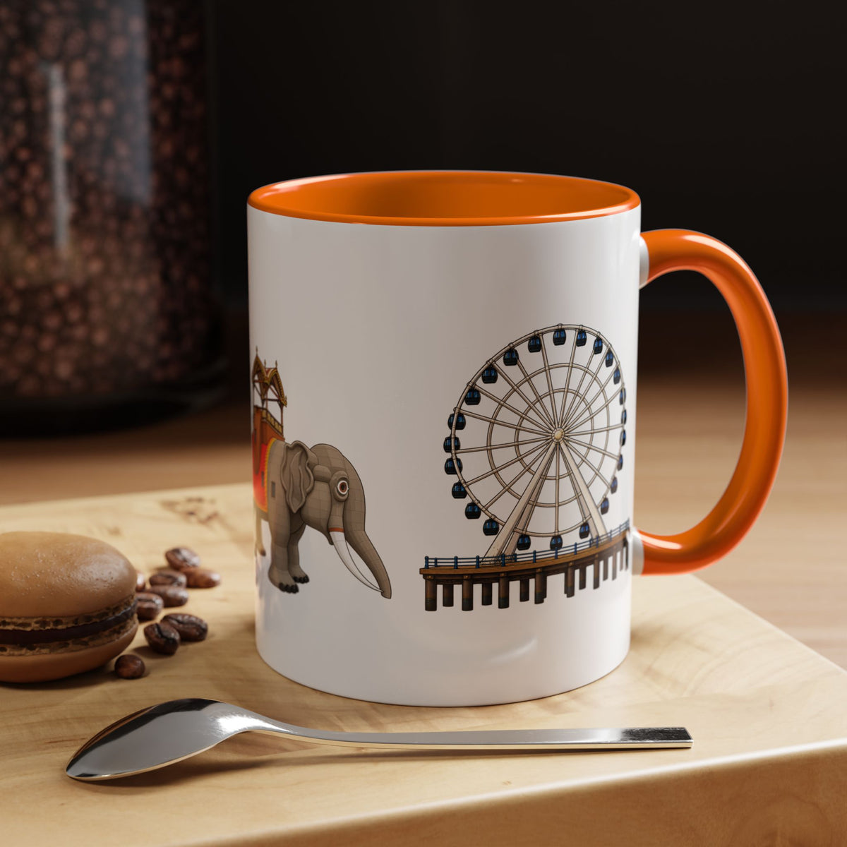 Atlantic City Jersey Shore Accent Mug