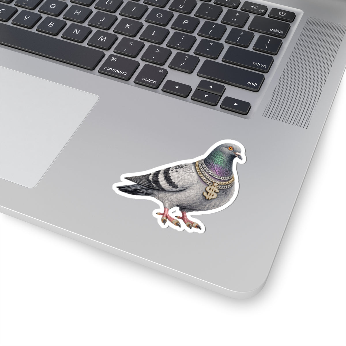 Diamond District NYC Pigeon 3" x 3" Sticker