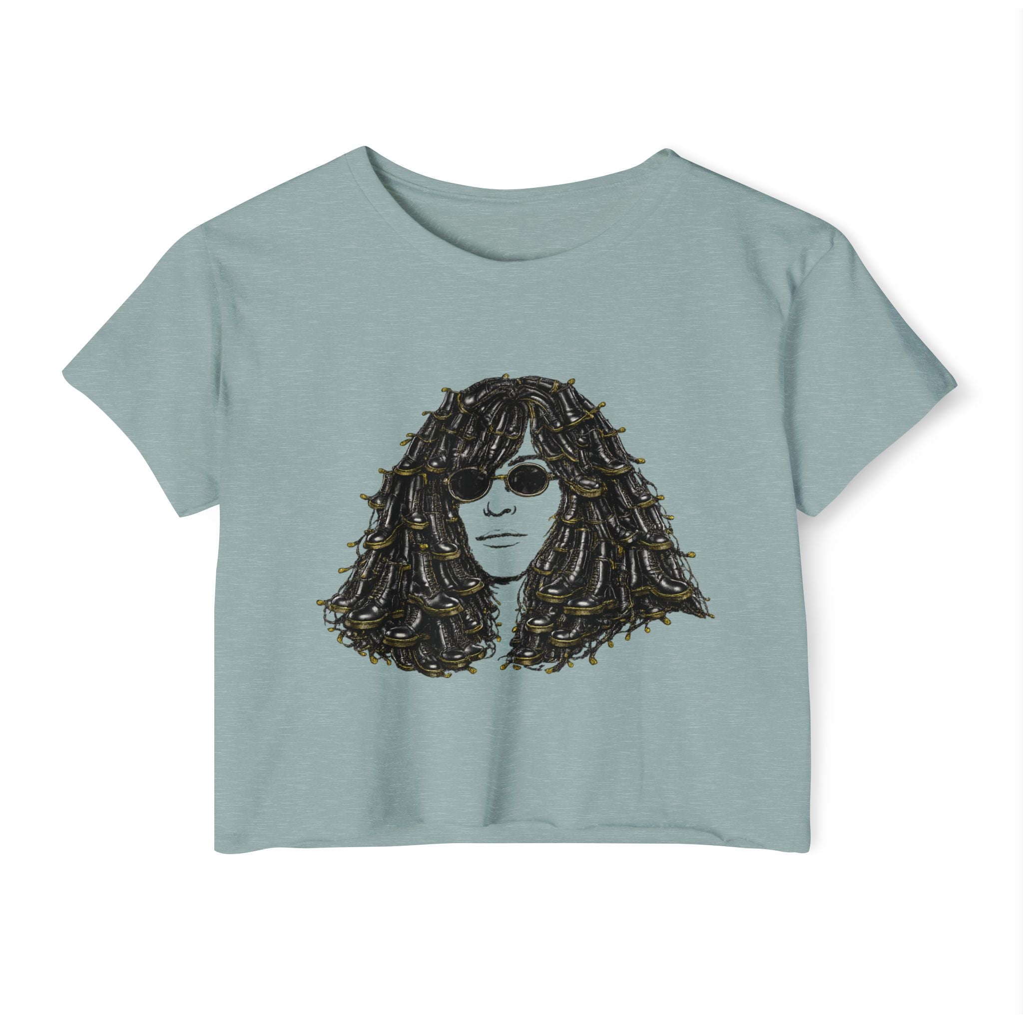 Doc Martin Joey Ramone Crop Top T-shirt   Music Tee