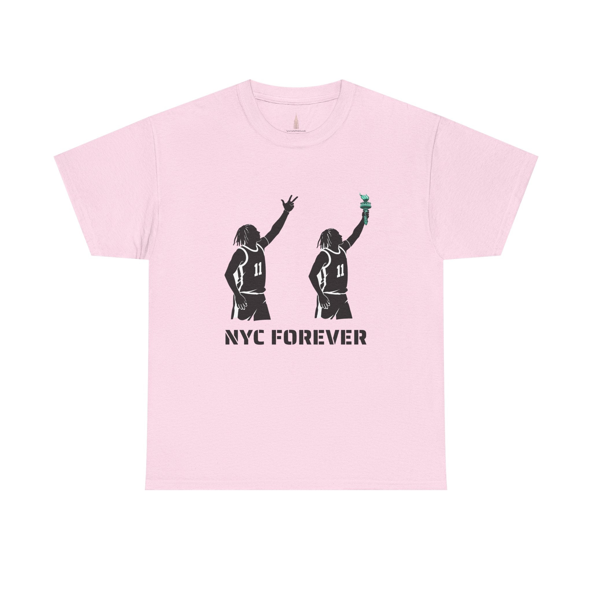 New York Basketball Jalen Brunson Tee | NYC Icons Statue of Liberty T-shirt