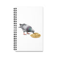 Customizable Greenpoint NYC Pigeon Spiral Journal | Puerto Rico Boricua Bird Lovers Notebook