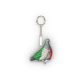 Italy International Pigeon Mini Plush Keychain | Bird Lovers Plushie Bag Charm