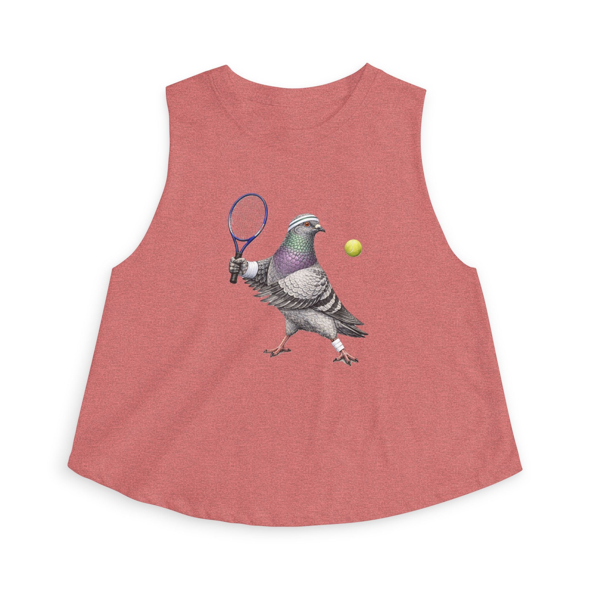 Forest Hills NYC Pigeon Crop Top — Tennis Bird Lovers Crop Top