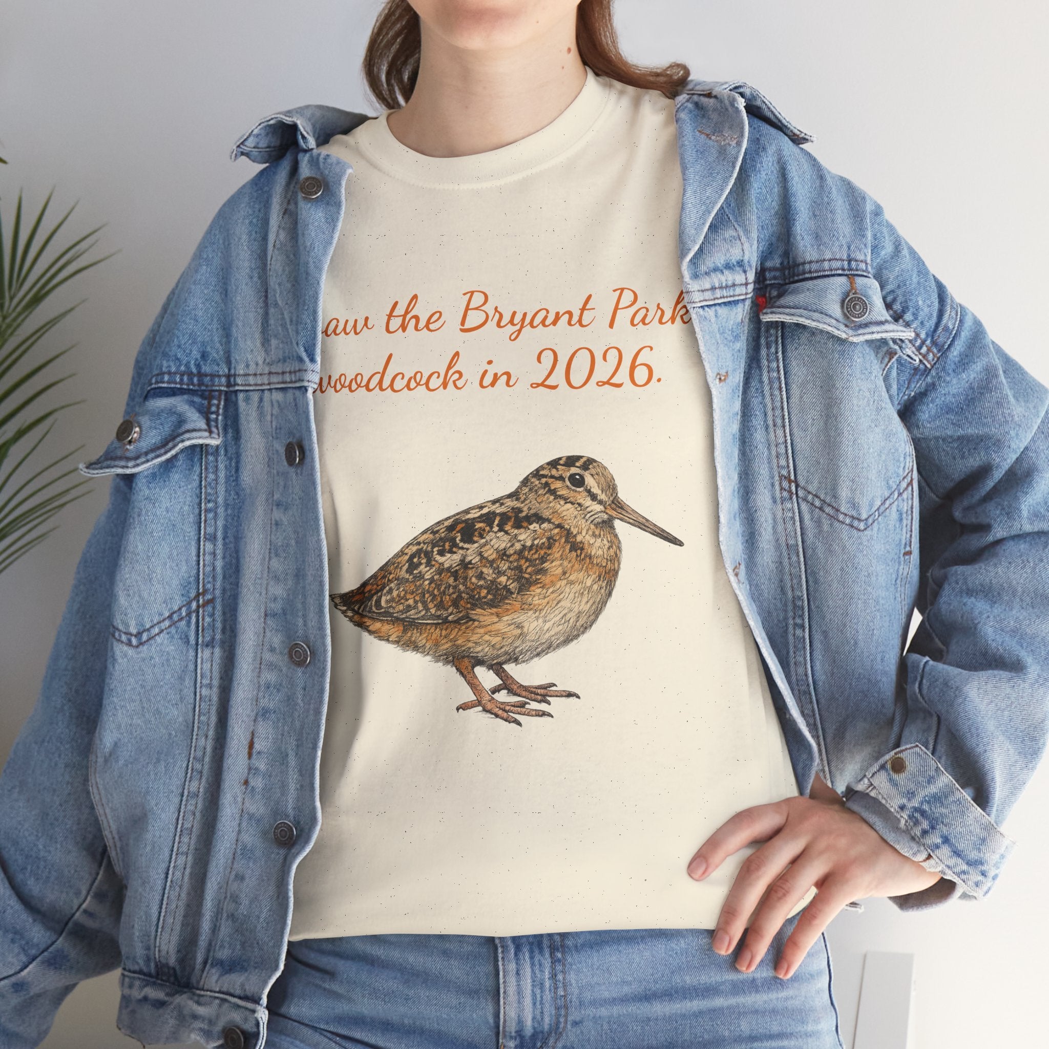 Bryant Park American Woodcock T-Shirt   NYC Gift Tee