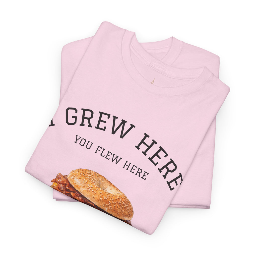 Bacon Egg and Cheese T-Shirt | I Grew Here You Flew Here New York City Bodega Food Tee