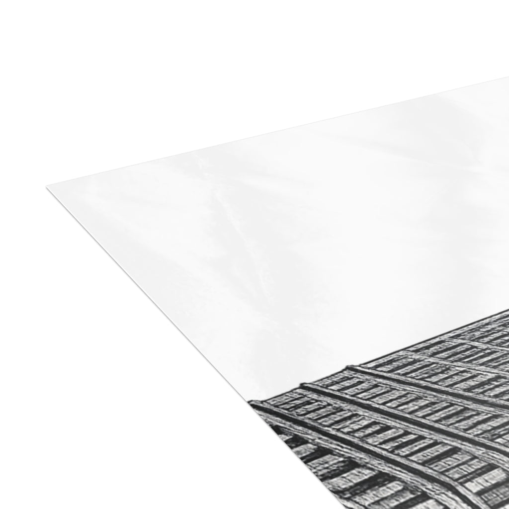Flatiron Building Postcard Set —Architectural Sketch Postcard Bundle (with envelopes)