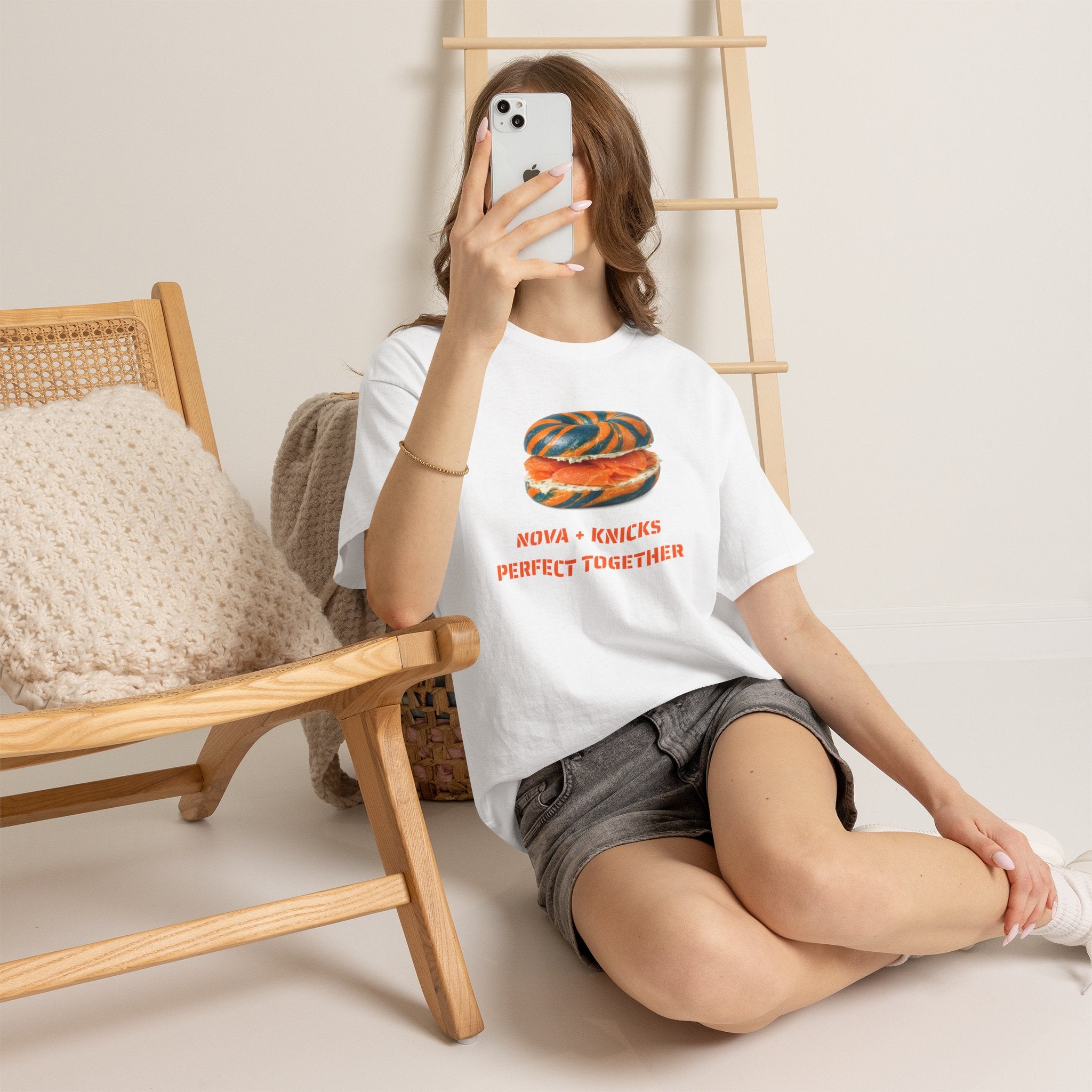 Nova Knicks Tee | New York Basketball Bagel T-Shirt