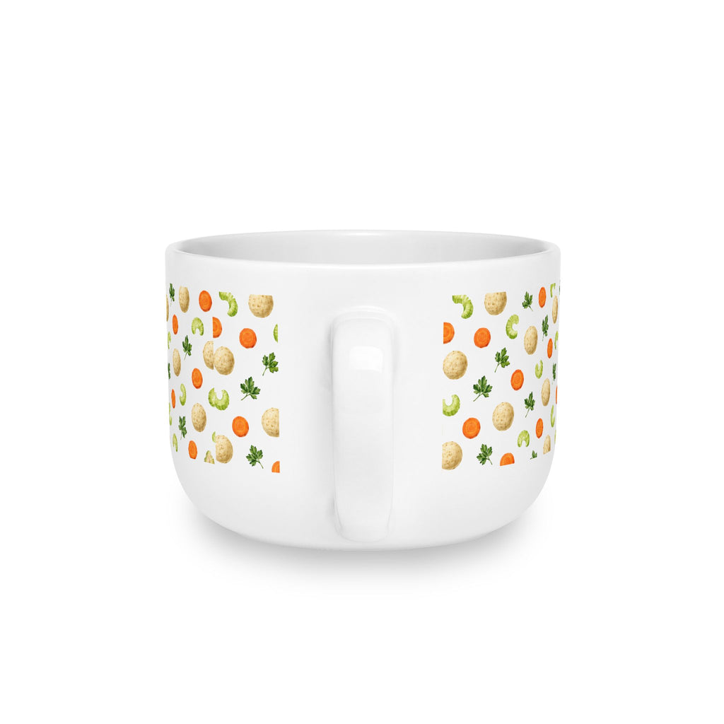 Matzo Ball Soup Bowl  25oz Ceramic Matzah Ball Bowl