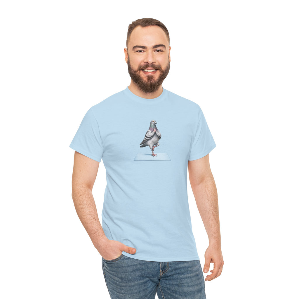 Customizable Central Park NYC Pigeon T-Shirt | Yoga Tee