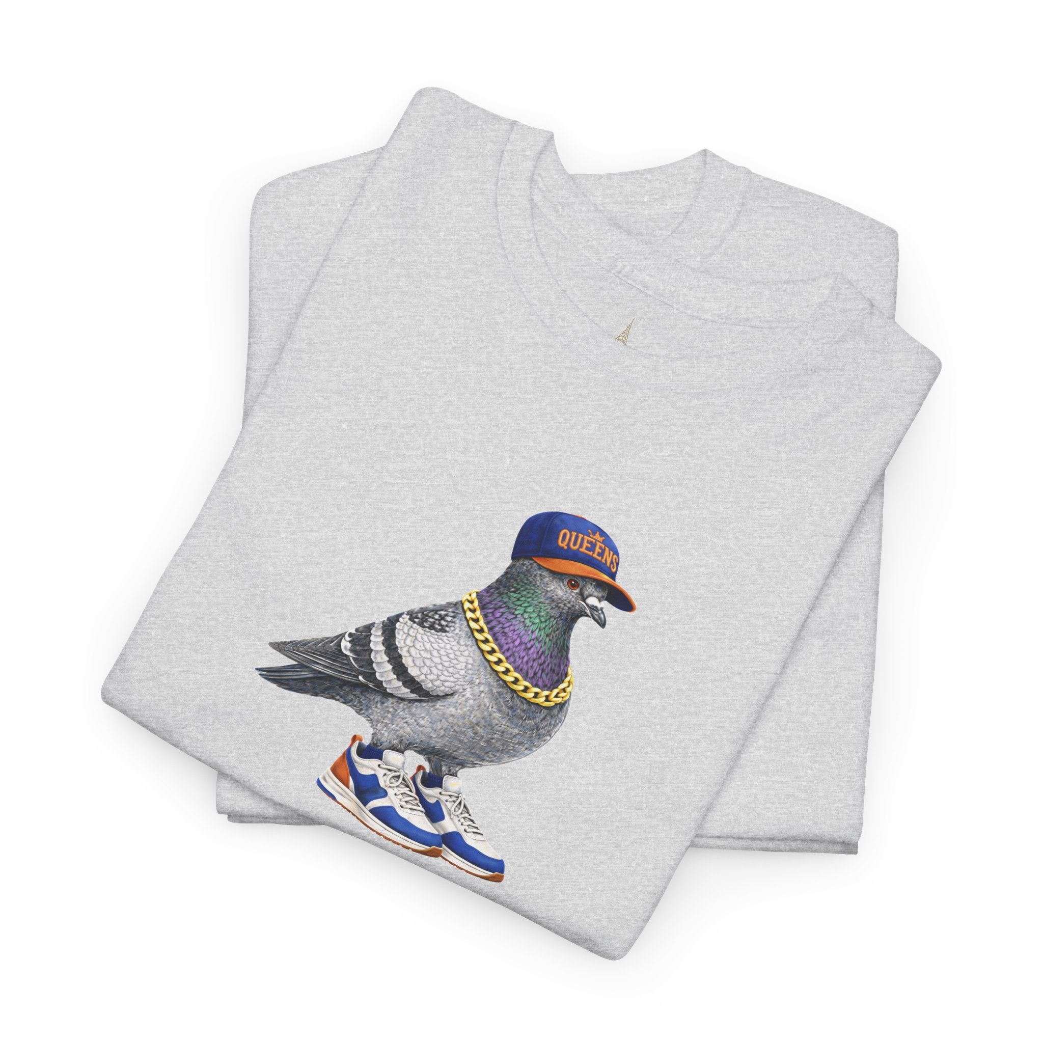 Customizable Queens NYC Pigeon T-Shirt | Baseball Fan Tee