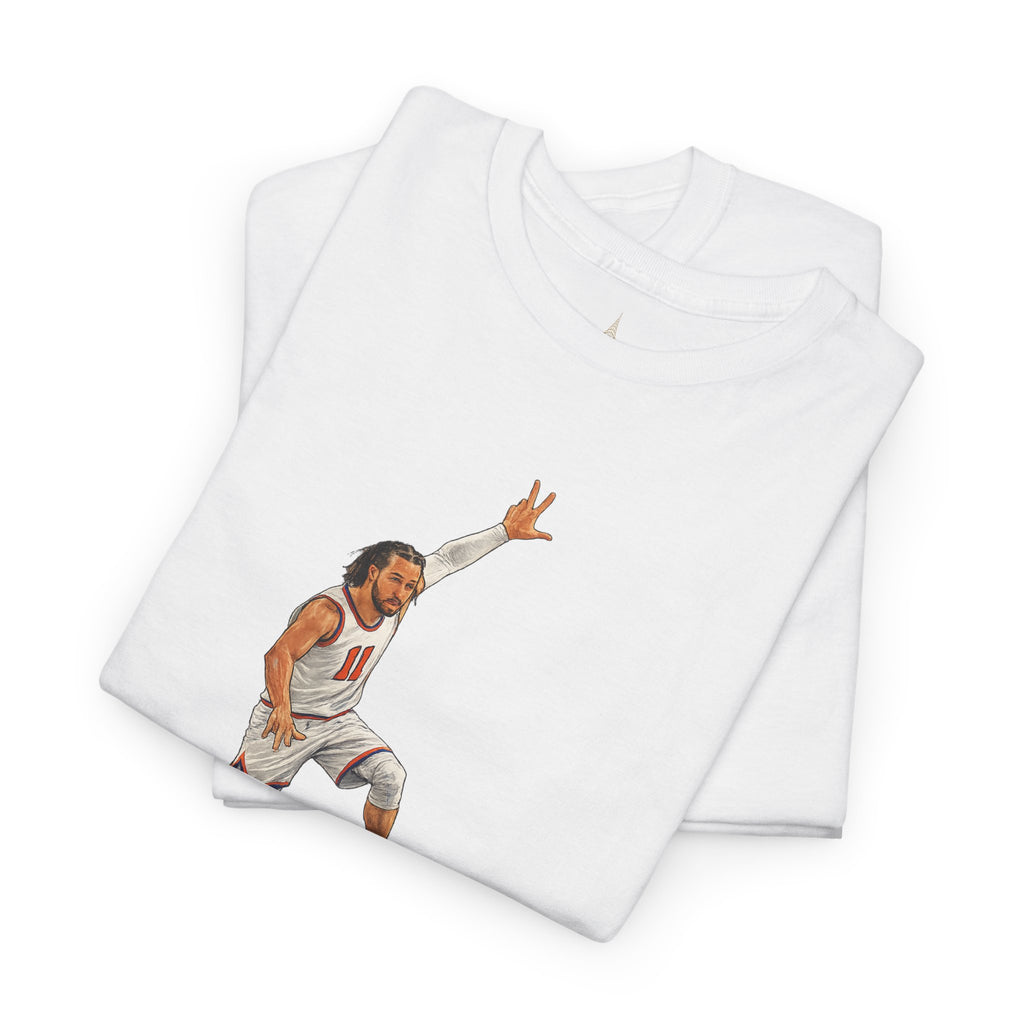 Jalen Brunson King of the Hill Top of the Heap Tee | New York New York Basketball T-Shirt