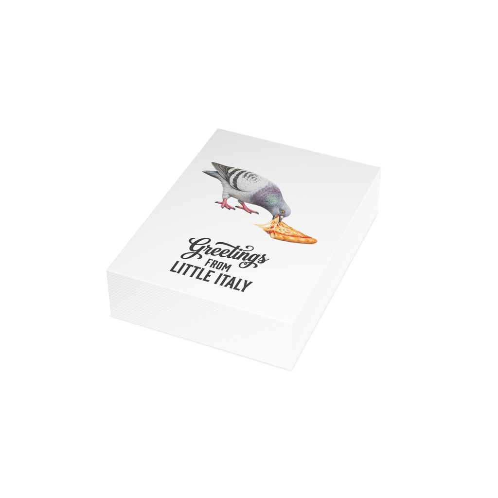 Little Italy NYC Pigeon Postcard Bundle (envelopes included)
