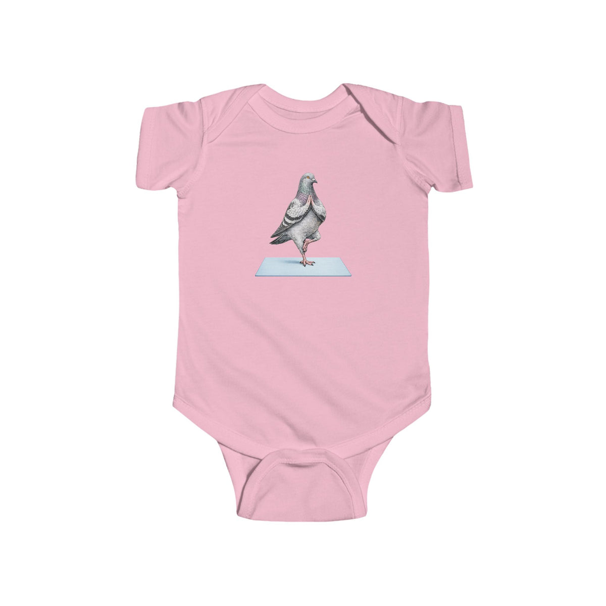 Customizable Central Park NYC Pigeon Baby Onesie | New Yorker Reveal Infant Bodysuit