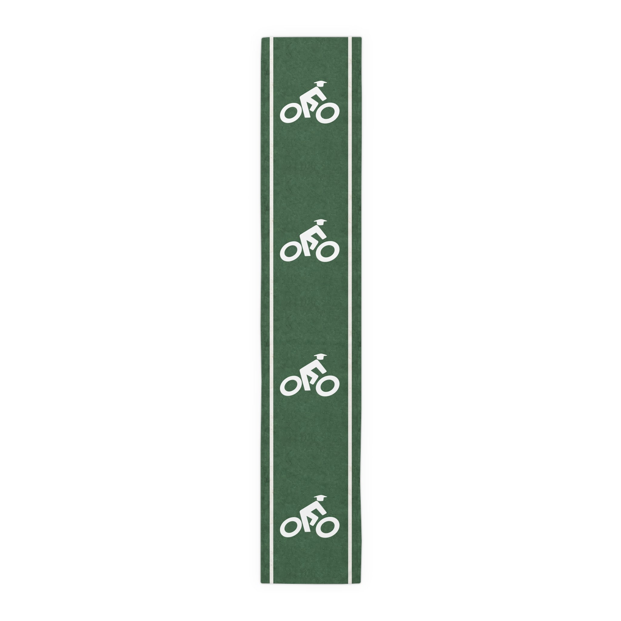 NYC Bike Lane Table Runner - New York Bicycle Lane Picnic Table Cyclist Gift